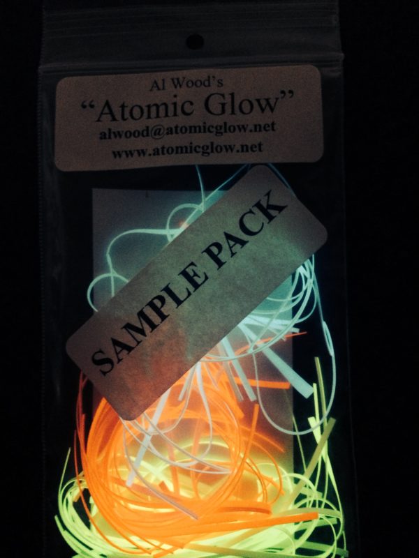 Sample Pack of Atomic Glow Flytying Materials